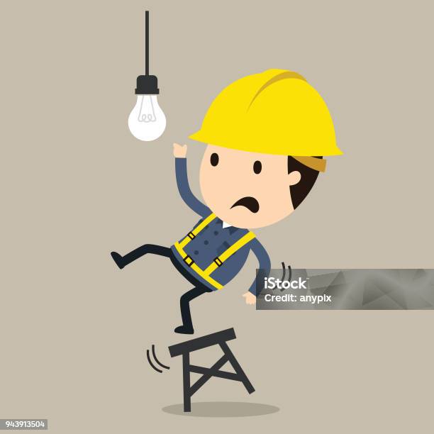 Safety And Accident Stock Illustration - Download Image Now - Crash,  Working, Occupation - iStock