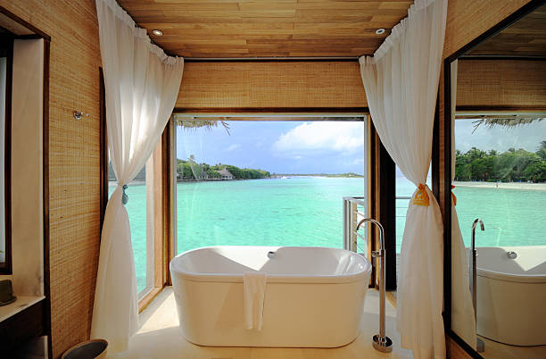 Luxury Beach Room  beach hut photos stock pictures, royalty-free photos & images