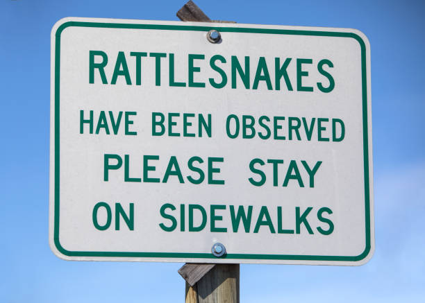 istock Beware of Rattlesnakes Sign 943927962