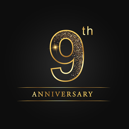 anniversary,aniversary, 9 years anniversary celebration logotype. 9th anniversary logo.