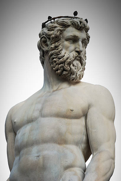 istock Marble Statue portrait of Nettuno 94395294