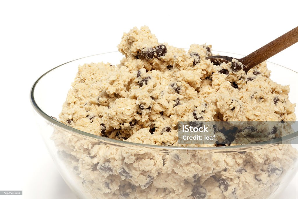 Masa de galletas Bowl - Foto de stock de Galleta - Dulces libre de derechos