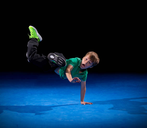 istock Little boy in sports hall 943978844