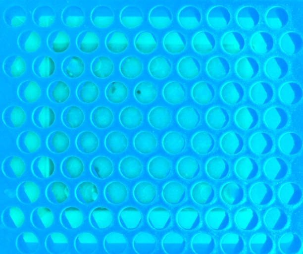 istock Background of colorful plastic holes 943982638