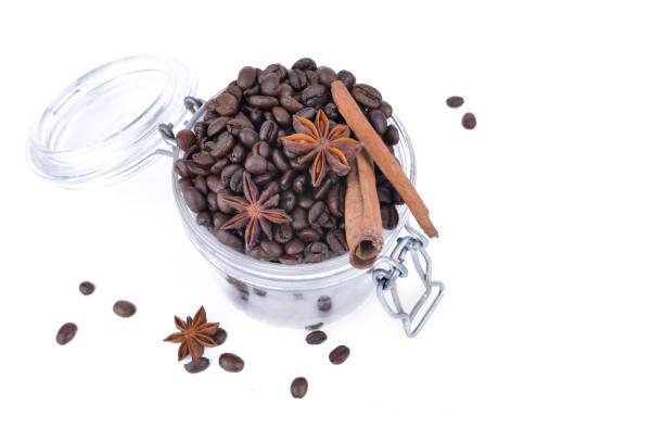istock anise and cinnamon in coffee beans 943985954