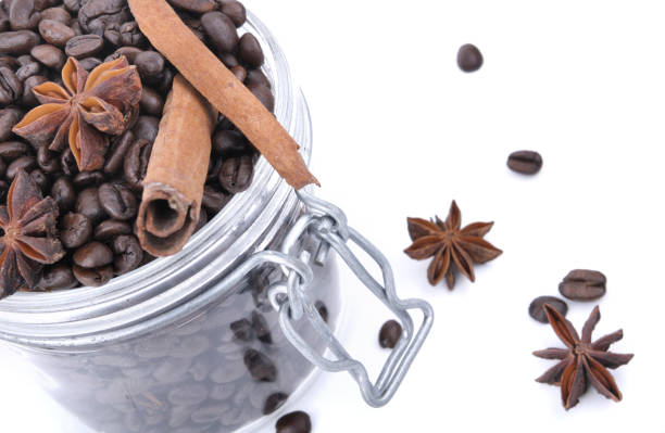 istock anise and cinnamon in coffee beans 943985976