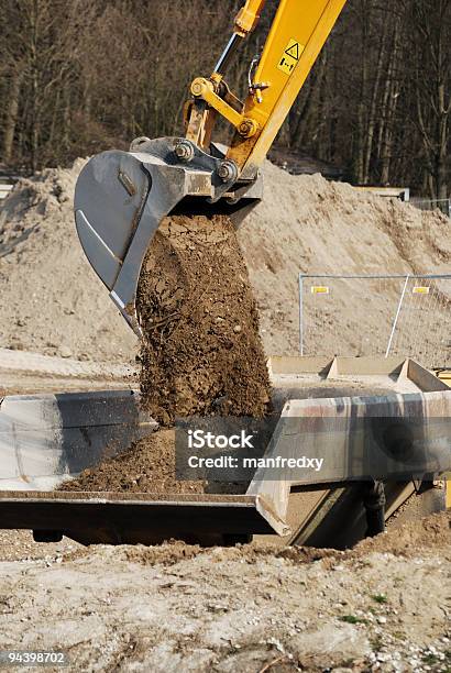 Excavator Schaufel Stockfoto und mehr Bilder von Arbeiten - Arbeiten, Bagger, Baumaschine