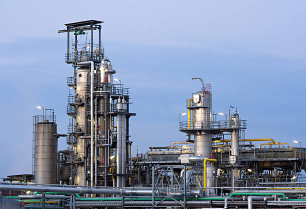 istock Chemical Plant In The Evening 94398853