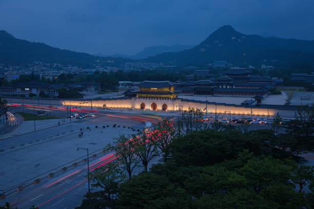 istock Above Gyeongbokgung 943992884