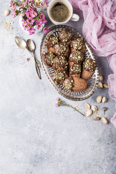 istock Homemade chocolate cookies Madeleine 944001464
