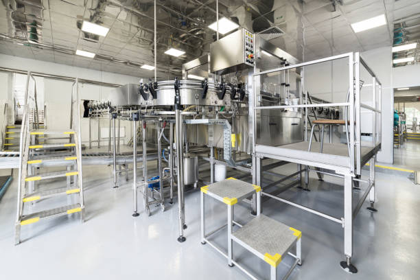 istock Factory for bottling alcoholic beverages 944004374