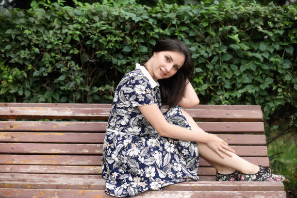 istock Beautiful girl in dresses for a walk 944019962