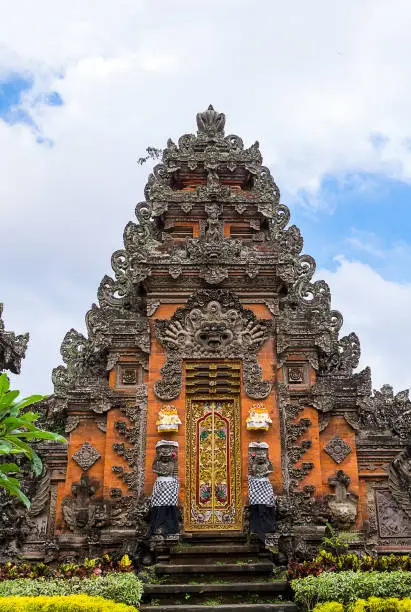 Pura Taman Saraswati Temple in Ubud, Bali