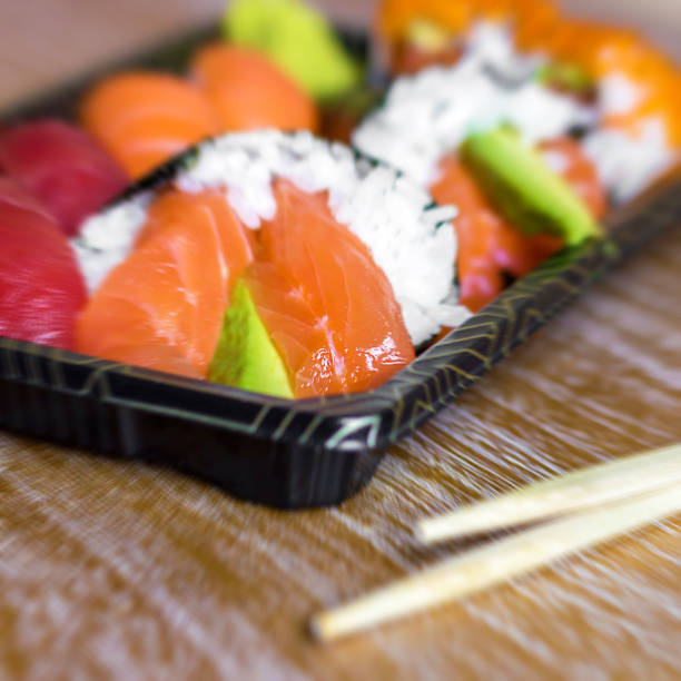 istock Japanese seafood sushi 944027318