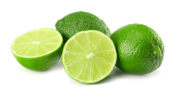 istock healthy food. sliced lime isolated on white background 944028332