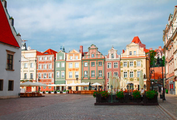 istock renaissance houses , Poznan, Poland 944032390
