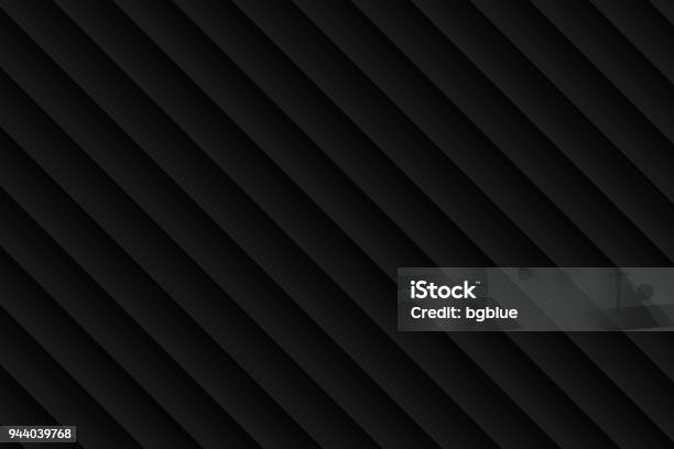 Abstrakter Schwarzer Hintergrund Geometrische Struktur Stock Vektor Art und mehr Bilder von Schwarz - Farbe