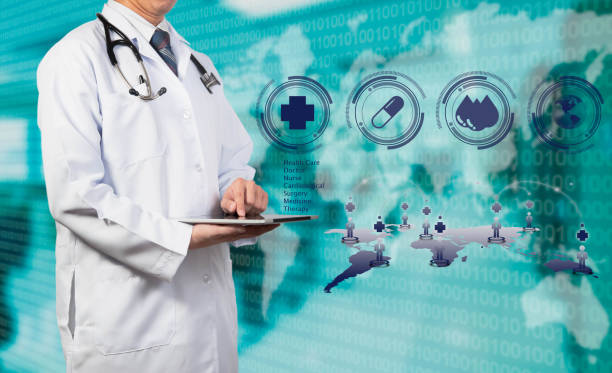 istock Doctor working with tablet on medical concept 944039772