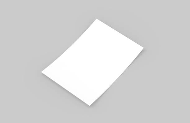 istock Postcard / Invitation / A6 Flyer Mock-Up - 3D Illustration 944043554