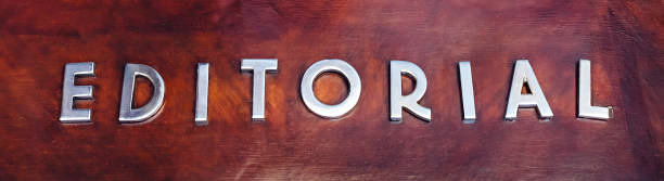 istock Chrome metallic word Editorial on a wooden surface. 944048466