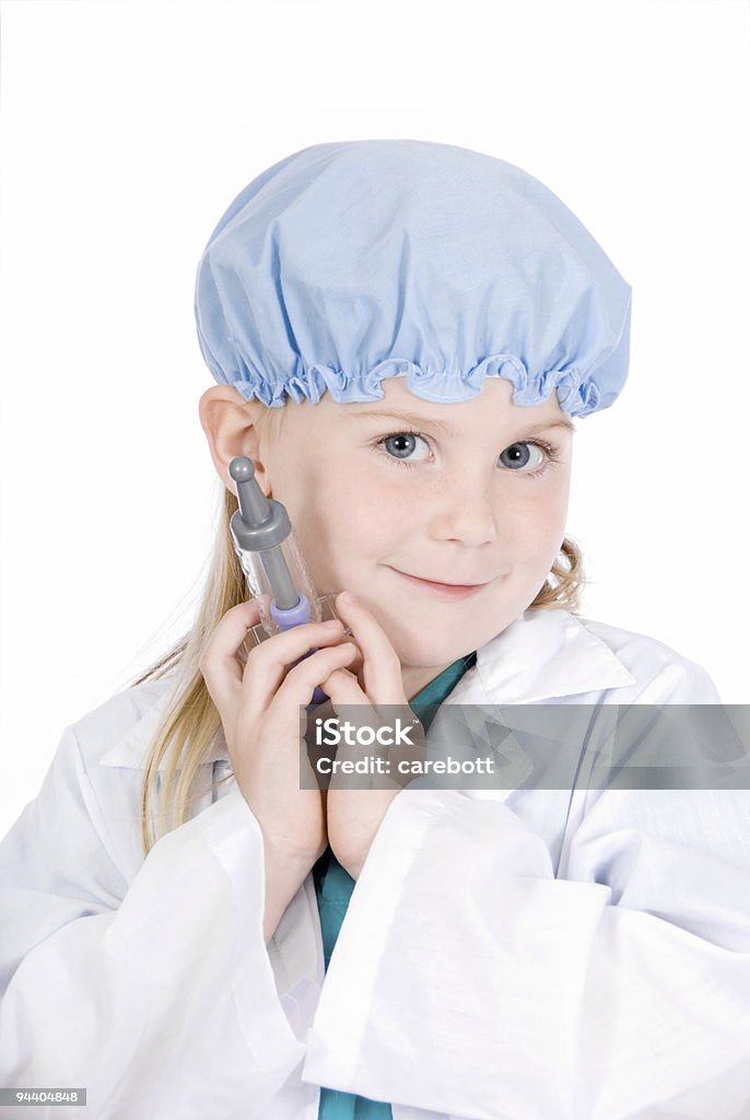 Jovem médico série - Royalty-free Bata de Laboratório Foto de stock