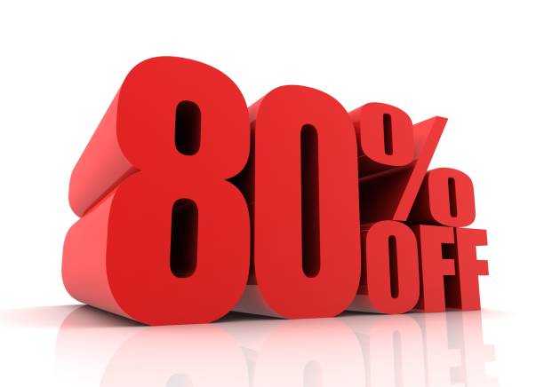 istock eighty percent off sale concept illustration 944048598