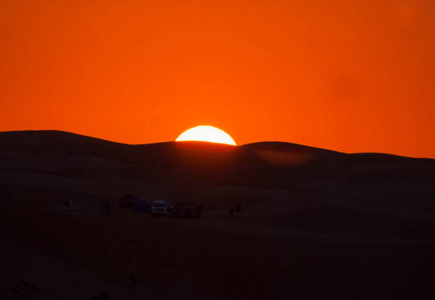 istock Beautiful dawn in the Arabian desert. Oman. 944060996