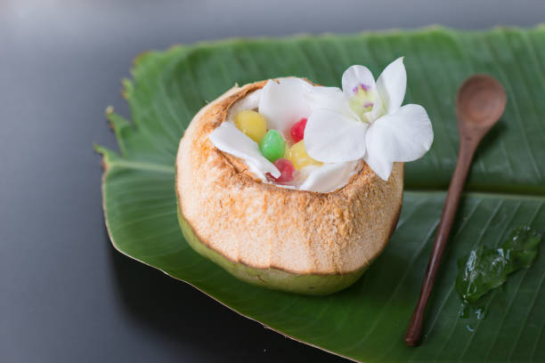 Thai traditional dessert .
