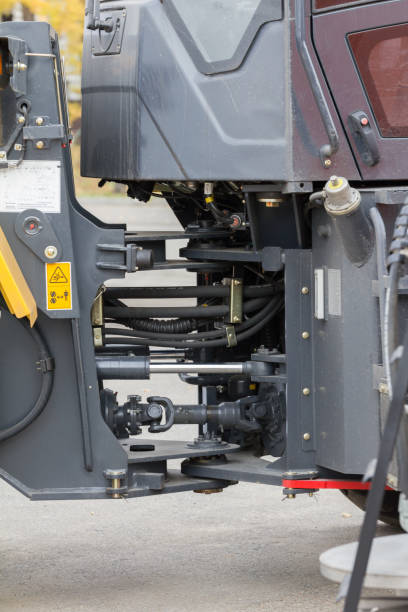 istock Industrial construction equipment details in the building site 944065032
