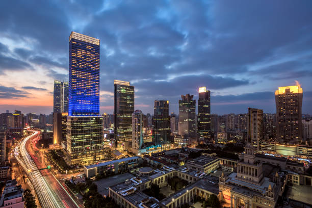 istock Modern city skyline and cityscape 944065894