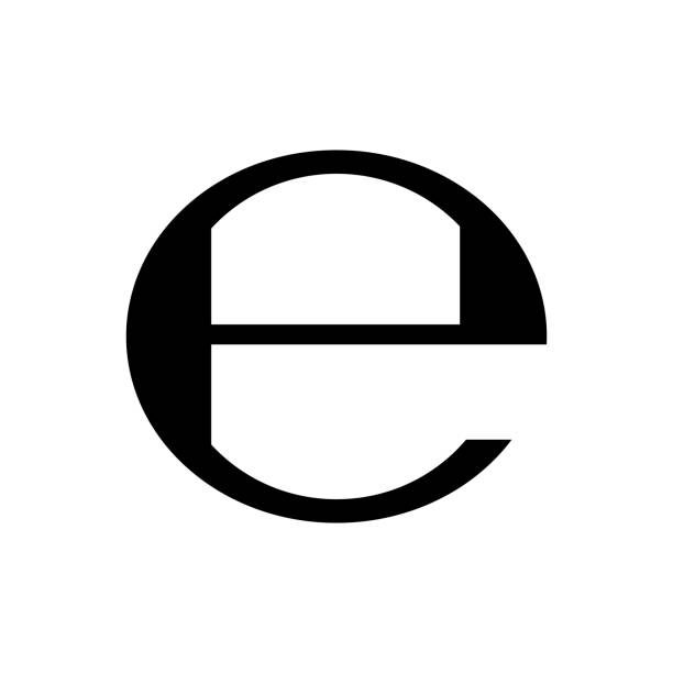 Estimated sign packaging symbol. Vector Estimated sign, packaging e symbol. Vector illustration european union currency stock illustrations