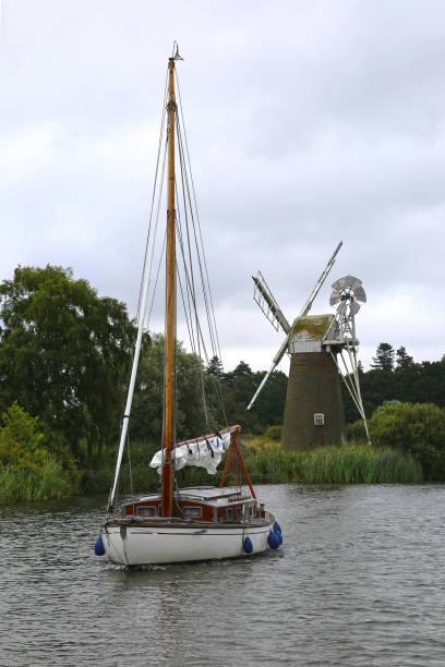 istock Sailboat on the Norfolk Broads 944090814