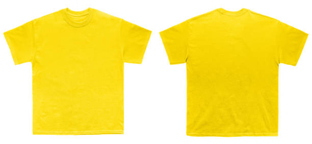 istock Blank T Shirt color daisy template front and back view 944092900