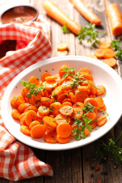 istock fried carrot and herbs 944095858