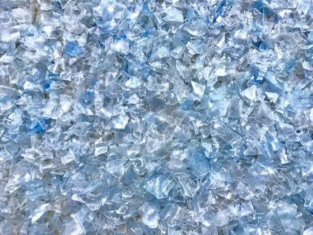 Bottle flake,PET bottle flake,Plastic bottle crushed,Small pieces of cut blue plastic bottles Bottle flake,PET bottle flake,Plastic bottle crushed,Small pieces of cut blue plastic bottles recyclable materials stock pictures, royalty-free photos & images