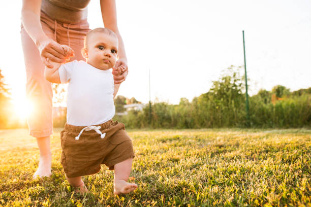 istock Young mother with her baby son. 944098408