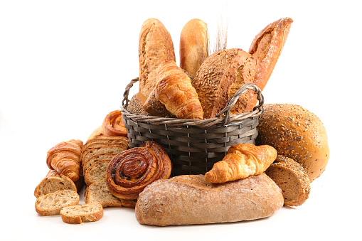 assorted bread and pastry