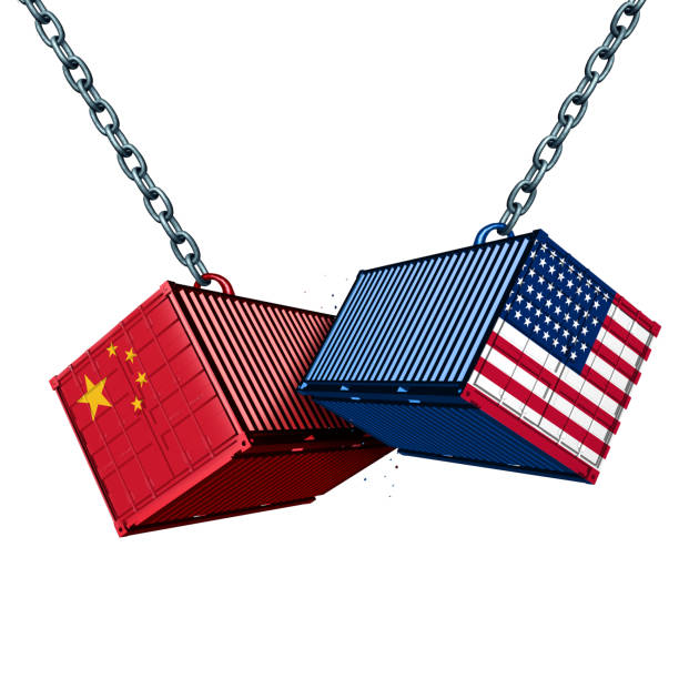istock Chinese American Tariff War 944103988