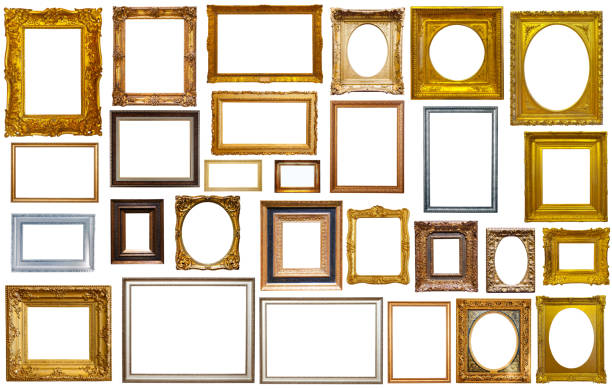istock collectrion of calssical art frames 944117038