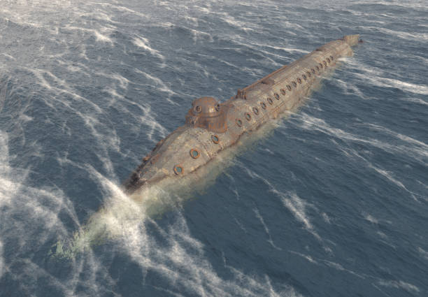 istock Submarine from the American Civil War 944123510