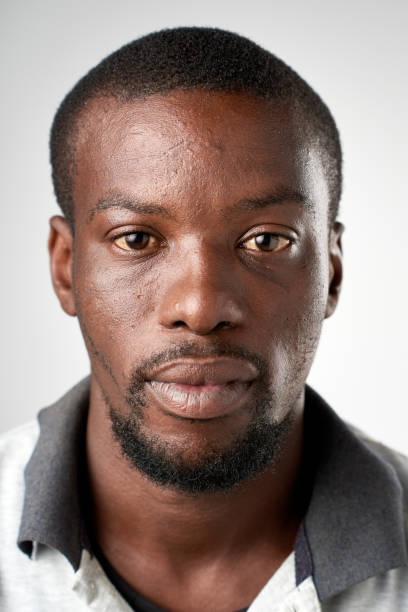istock ID Portrait of African man with no expression 944137764