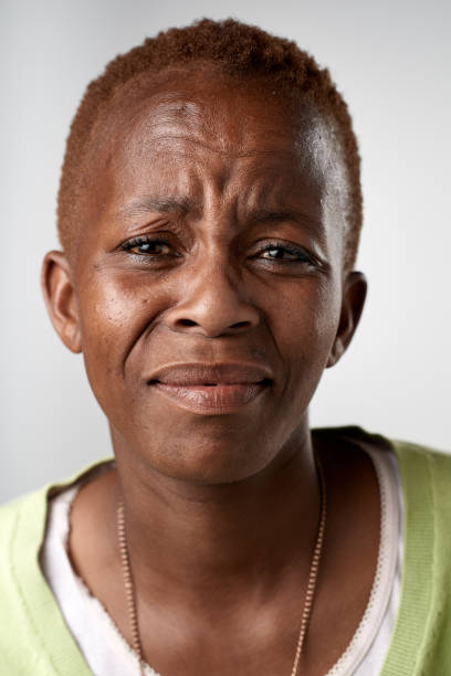 istock Studio portrait of African woman with puzzled expression 944137958