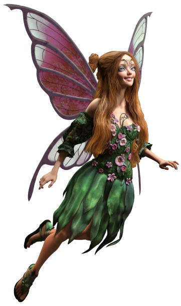 istock Fairy in green dress 944152236