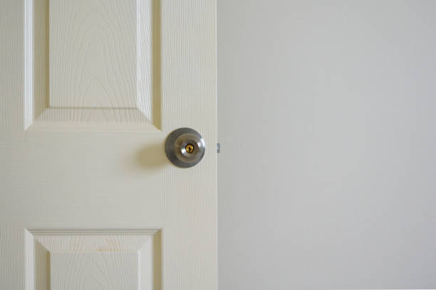 istock White wooden door 944164810
