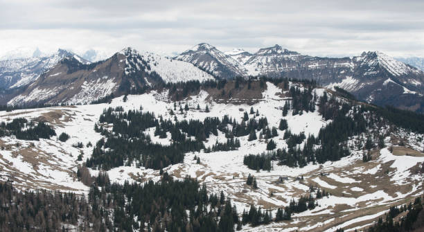 istock Panorama of snow mountain in Hallstatt, Austria 944164966