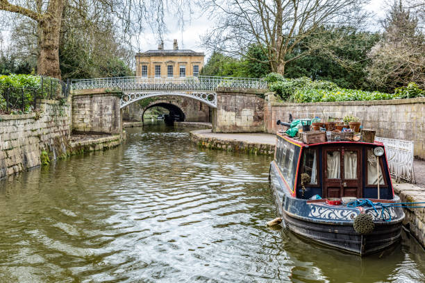 Kennet & Avon Canal stock photo