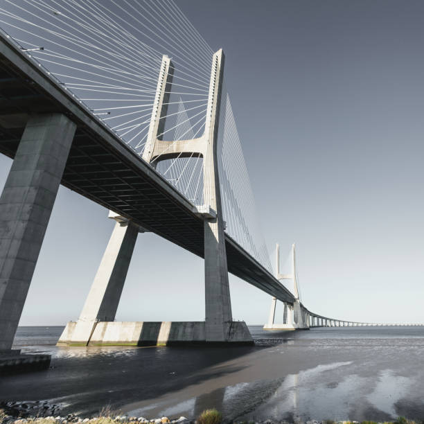 istock Vasco da Gama bridge in Lisbon, Portugal 944172740