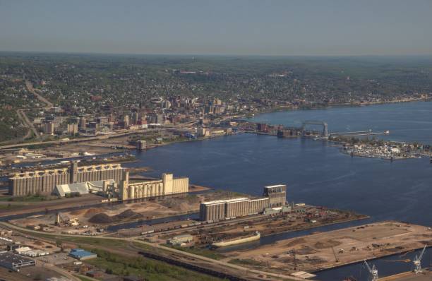 istock Duluth, Minnesota seen from above from a helicopter 944195762