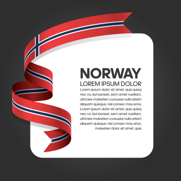 illustrazioni stock, clip art, cartoni animati e icone di tendenza di sfondo bandiera norvegia - norwegian flag norway flag freedom