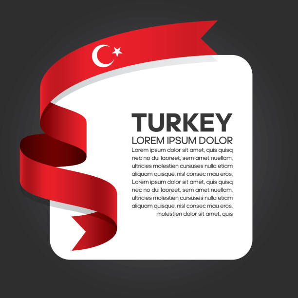 illustrations, cliparts, dessins animés et icônes de drapeau turc en arrière-plan - page daccueil illustrations
